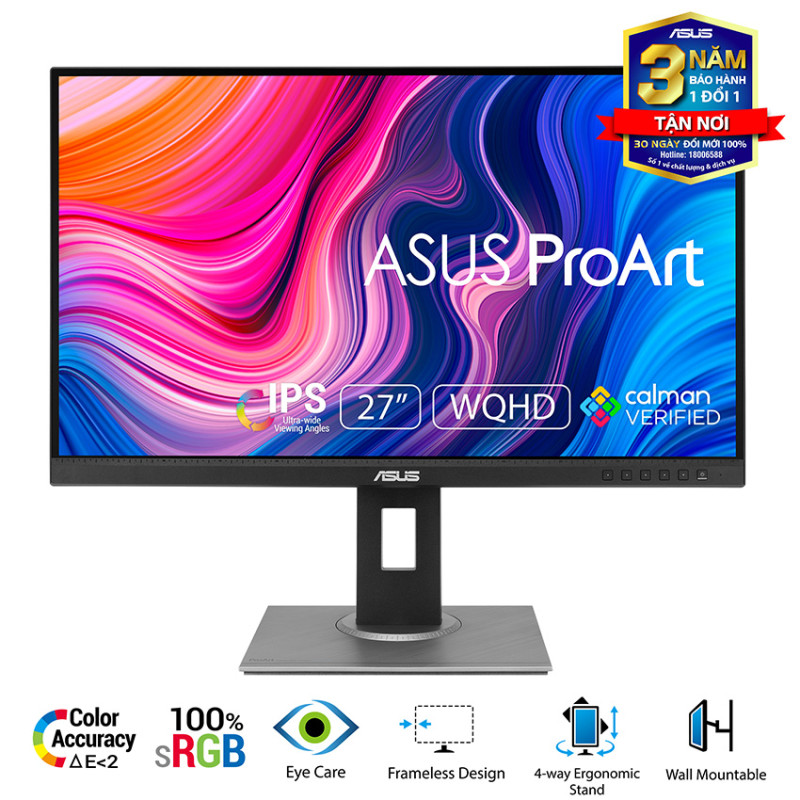 Màn hình ASUS ProArt PA278QV (27 inch/WQHD/IPS/75Hz/5ms)