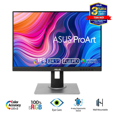 Màn hình ASUS ProArt PA248QV (24 inch/WUXGA/IPS/75Hz/5ms)