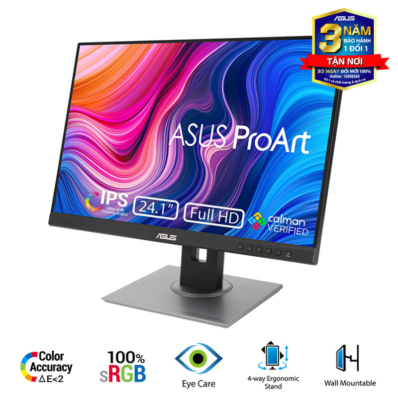 Màn hình ASUS ProArt PA248QV (24 inch/WUXGA/IPS/75Hz/5ms)