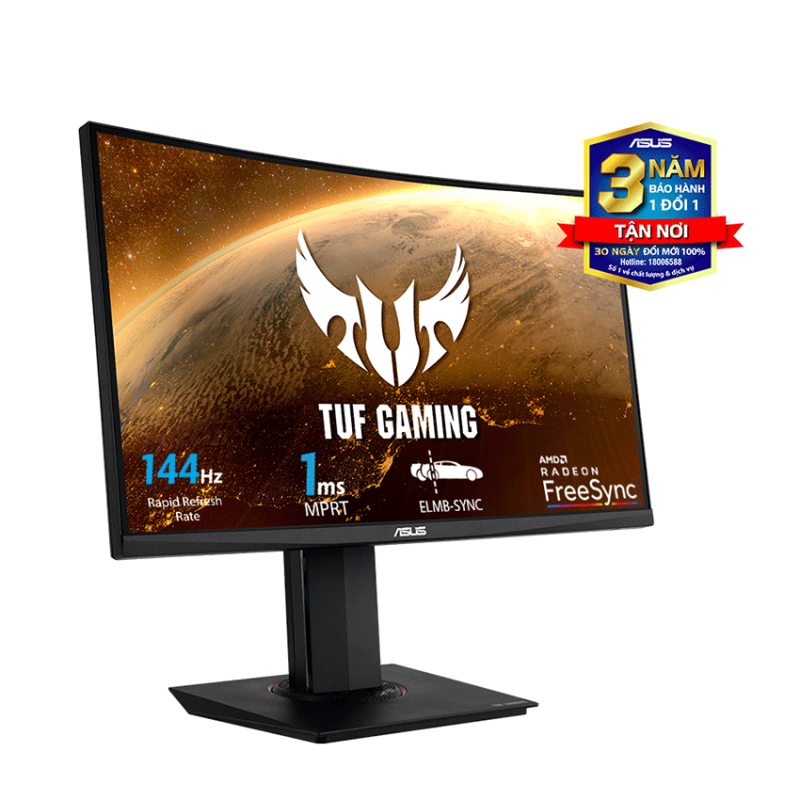 Màn hình Gaming Asus TUF VG24VQ (23.8inch/FHD/IPS/144Hz/1ms)