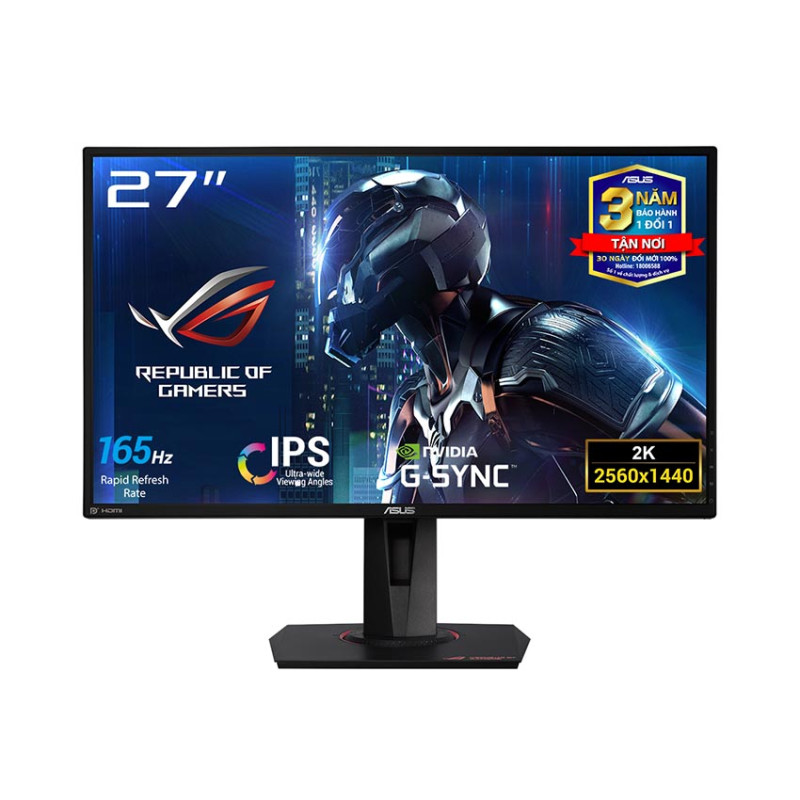 Màn hình Asus PG279QE (27 inch/QHDIPS/165Hz/4ms)