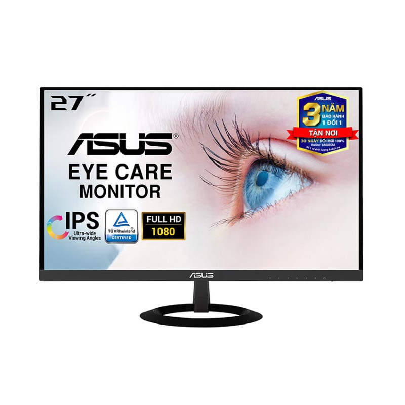 Màn hinh Asus VZ279HE (27 inch/FHD/IPS/75Hz/5ms/250nits/HDMI+VGA)