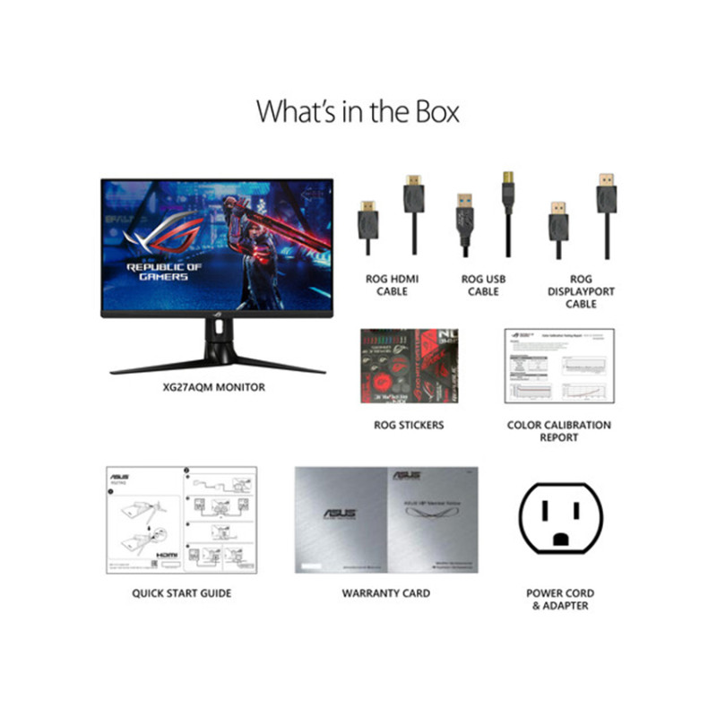 Màn hình ASUS ROG Strix XG27AQM (27 inch/QHD/Fast IPS/270Hz/1ms)