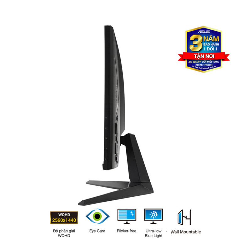 Màn hình ASUS TUF VG27AQ3A (27 inch/QHD/IPS/180Hz/1ms/loa)