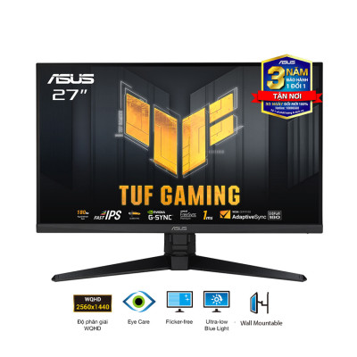 Màn hình ASUS TUF VG27AQ3A (27 inch/QHD/IPS/180Hz/1ms/loa)