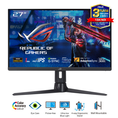Màn hình ASUS ROG Strix XG27AQMR (27 inch/QHD/Fast IPS/300Hz/1ms)