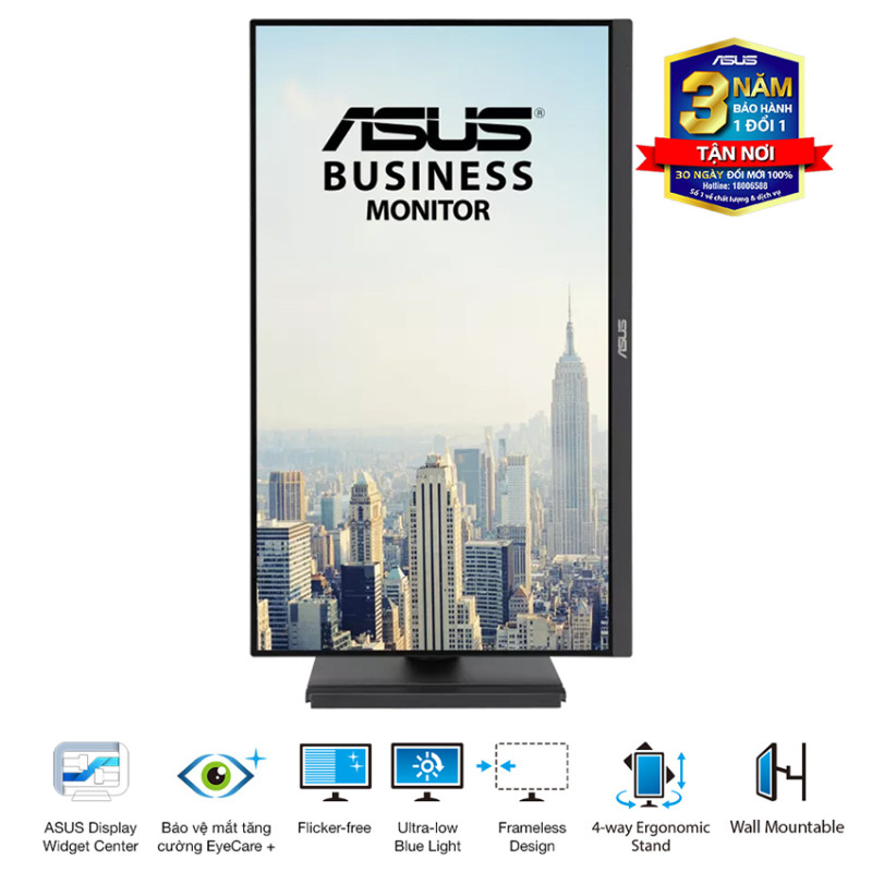 Màn hình ASUS VA249QGS (23.8 inch/FHD/IPS/120Hz/1ms/loa)