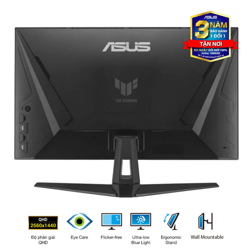 Màn hình Asus TUF VG27AQM5A (27 inch/QHD/Fast IPS/300Hz/1ms/loa)