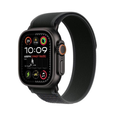 Đồng hồ Apple Watch Ultra 2 Cellular 49mm Đen Dây Trail Loop Đen - S/M