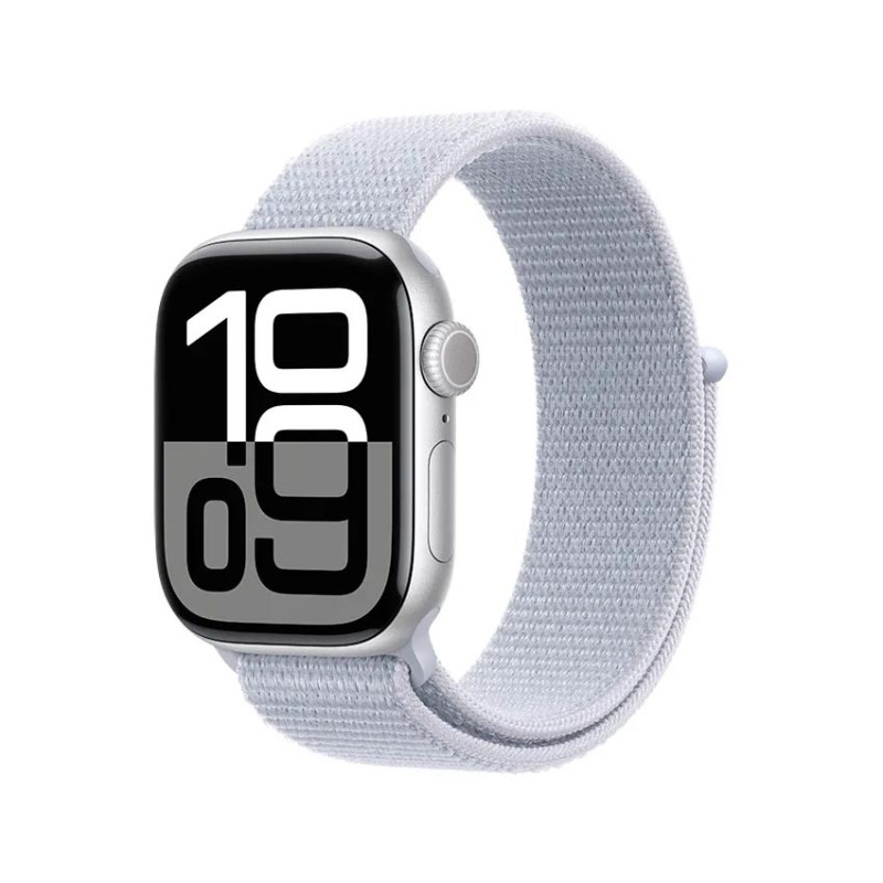 Đồng hồ Apple Watch Series 10 GPS 42mm Viền Nhôm Dây Vải Silver