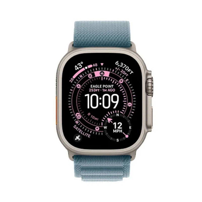 Đồng Hồ Apple Watch Ultra 3 GPS + Cellular 49mm Viền Natural Titanium Dây Alpine Size L