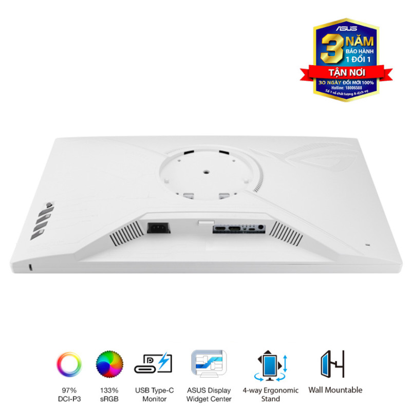 Màn hình ASUS ROG XG27ACS-W (27 inch/QHD/Fast IPS/180Hz/1ms/USB-C)