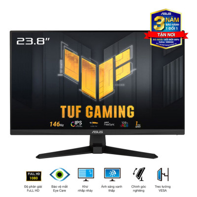 Màn hình ASUS TUF VG249QE5A (23.8 inch/FHD/IPS/146Hz/1ms/loa)