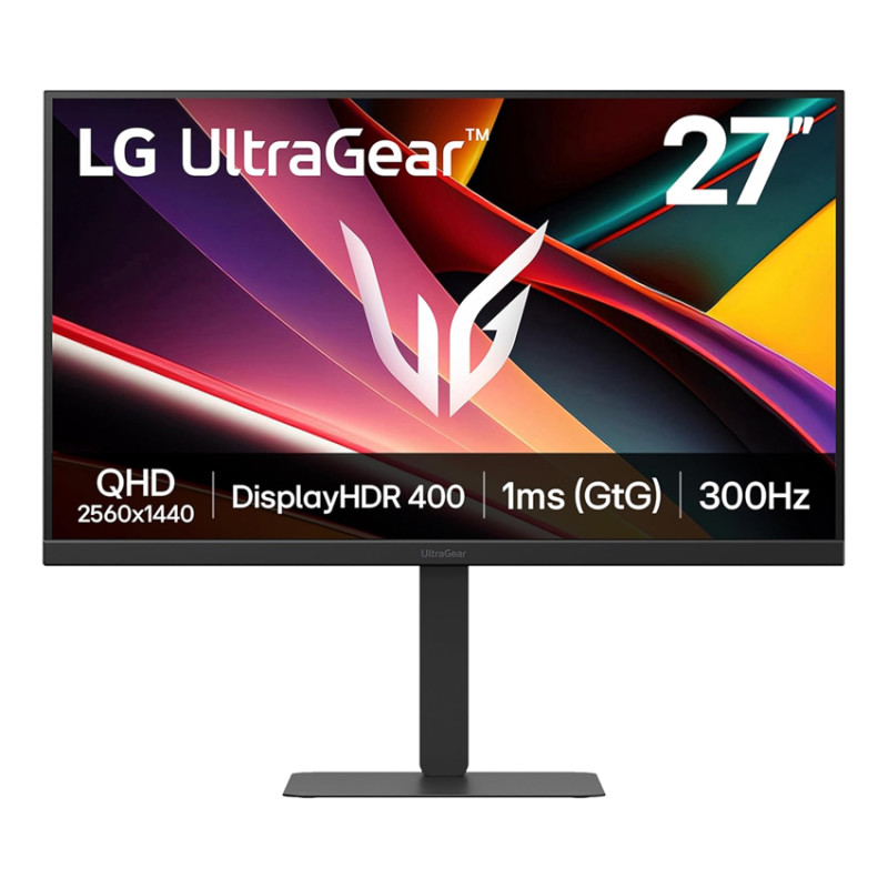 Màn hình LG UltraGear 27G640A-B (27 icnh/QHD/IPS/300Hz/1ms/loa/USB-C 15W)